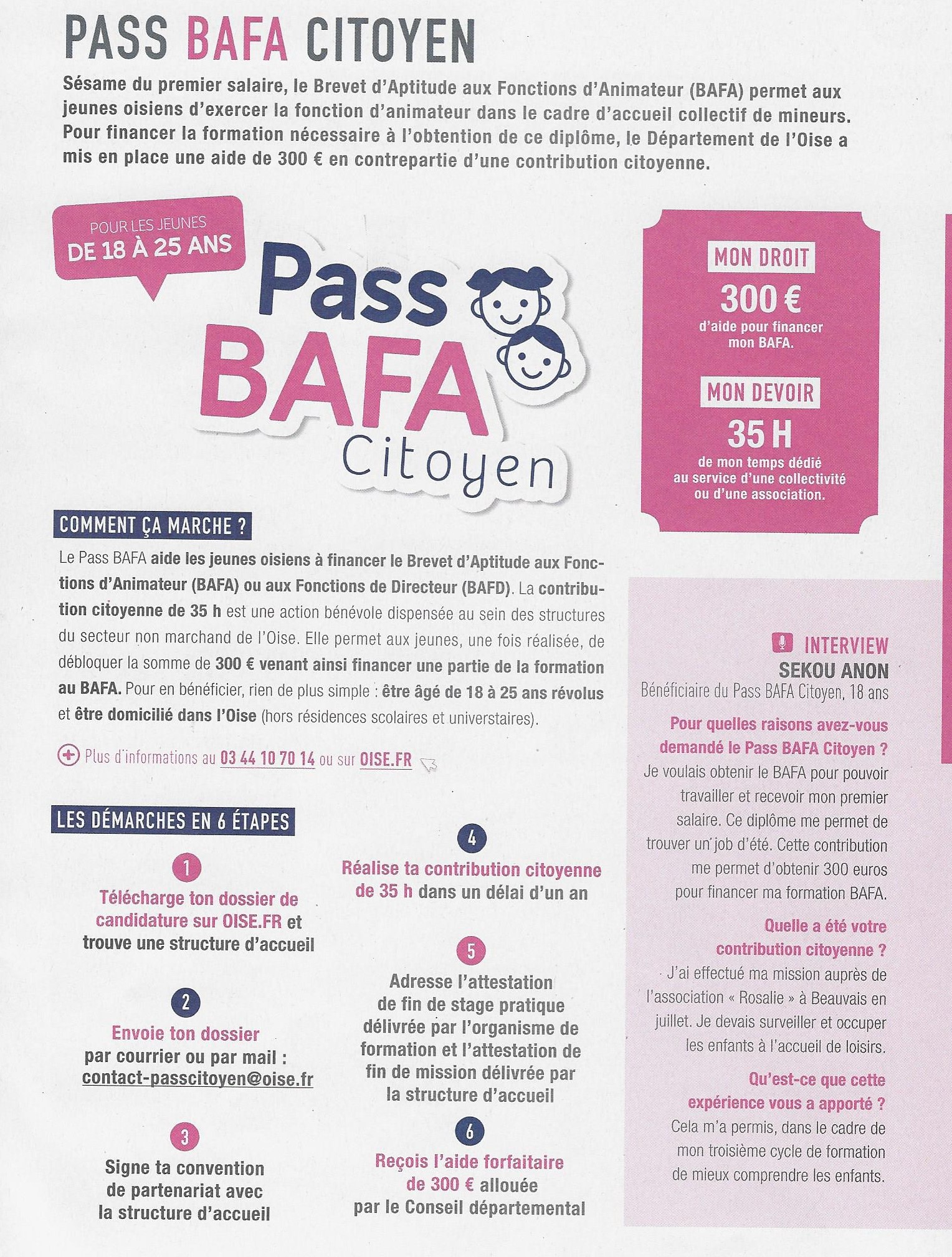 Pass BAFA citoyen